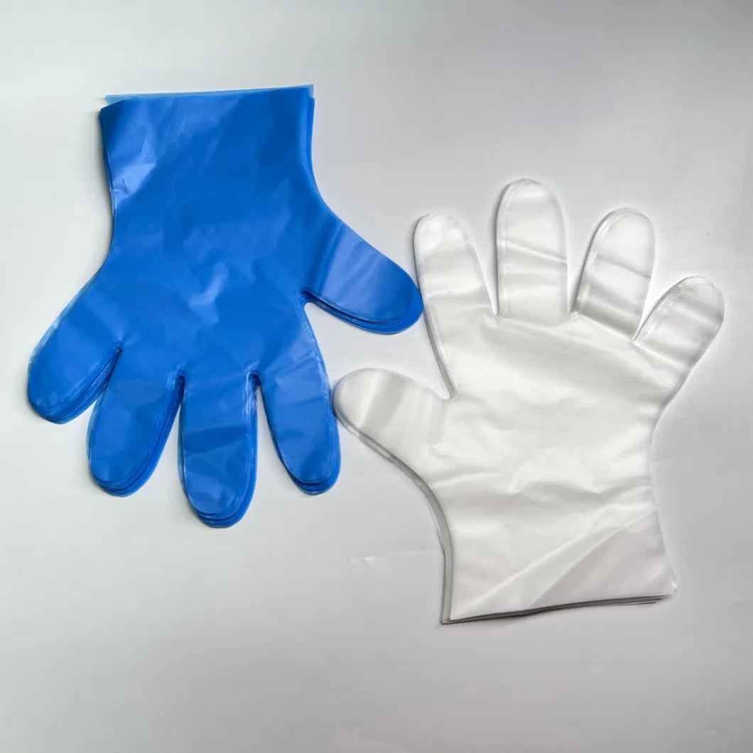 TPE CPE LDPE HDPE Medical Food Grade Kitchen Fast Food Glove Disposable PE Clear Gloves