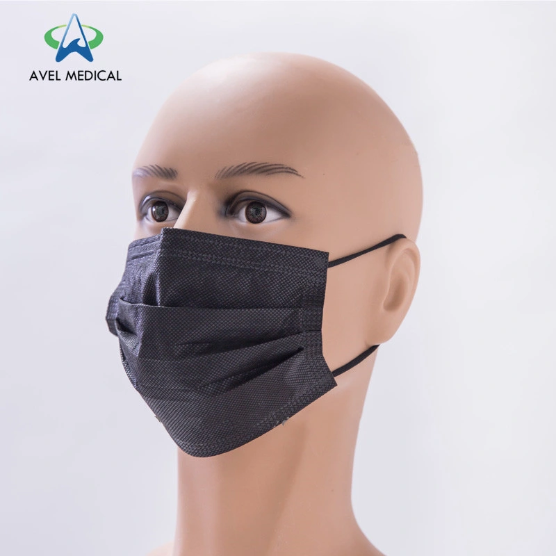 Wholesale Blue & White 3 Ply Disposable Civil Mask Fashion Protective Face Mask Facial Mask