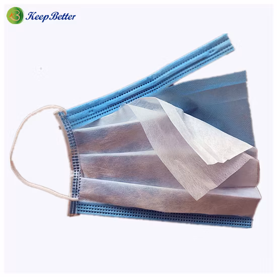 민간용 3ply Earloop 일회용 얼굴 마스크